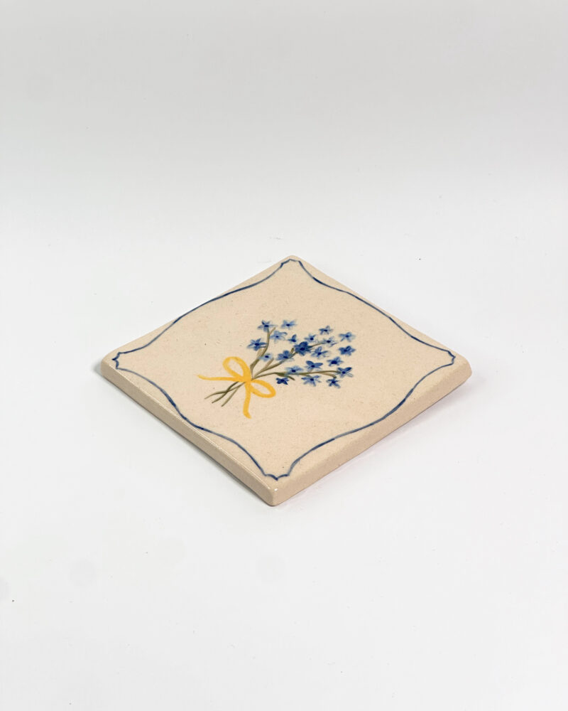 Azulejo/posavasos ramo 1 - Imagen 2