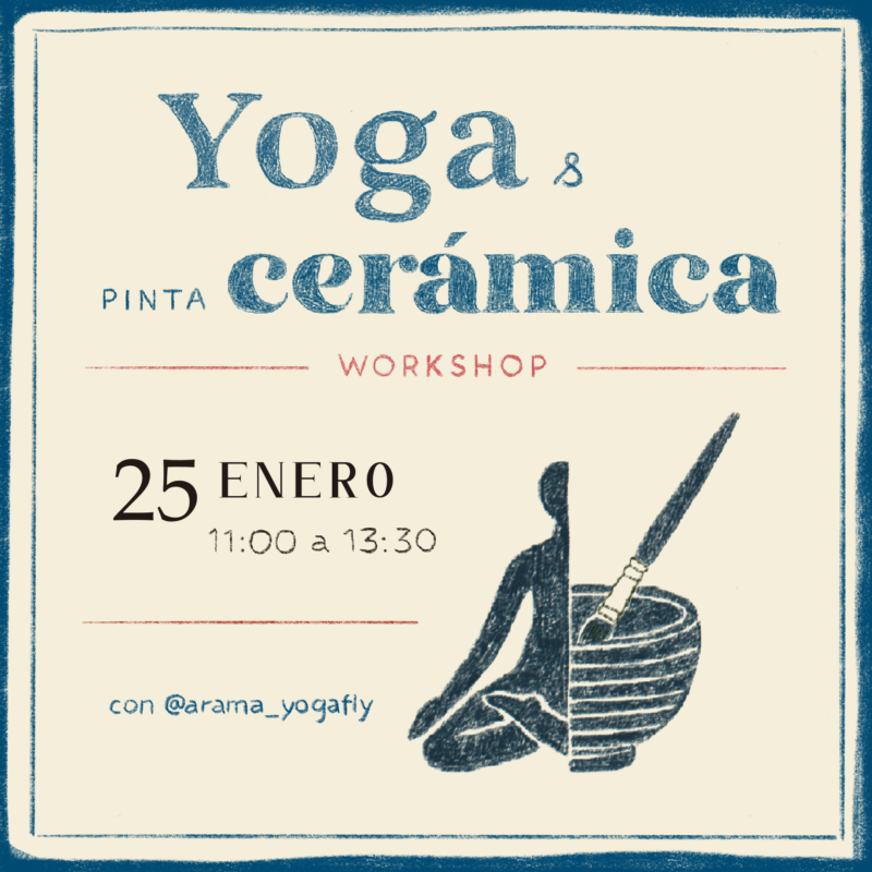 Workshop · Yoga + Pinta cerámica