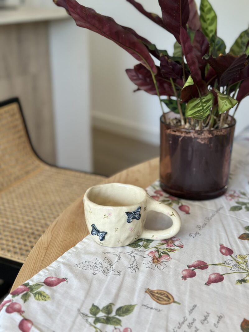 butterfly mug - Imagen 3