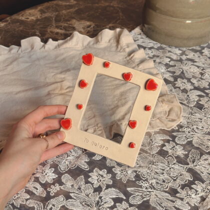 "te quiero" photo frame