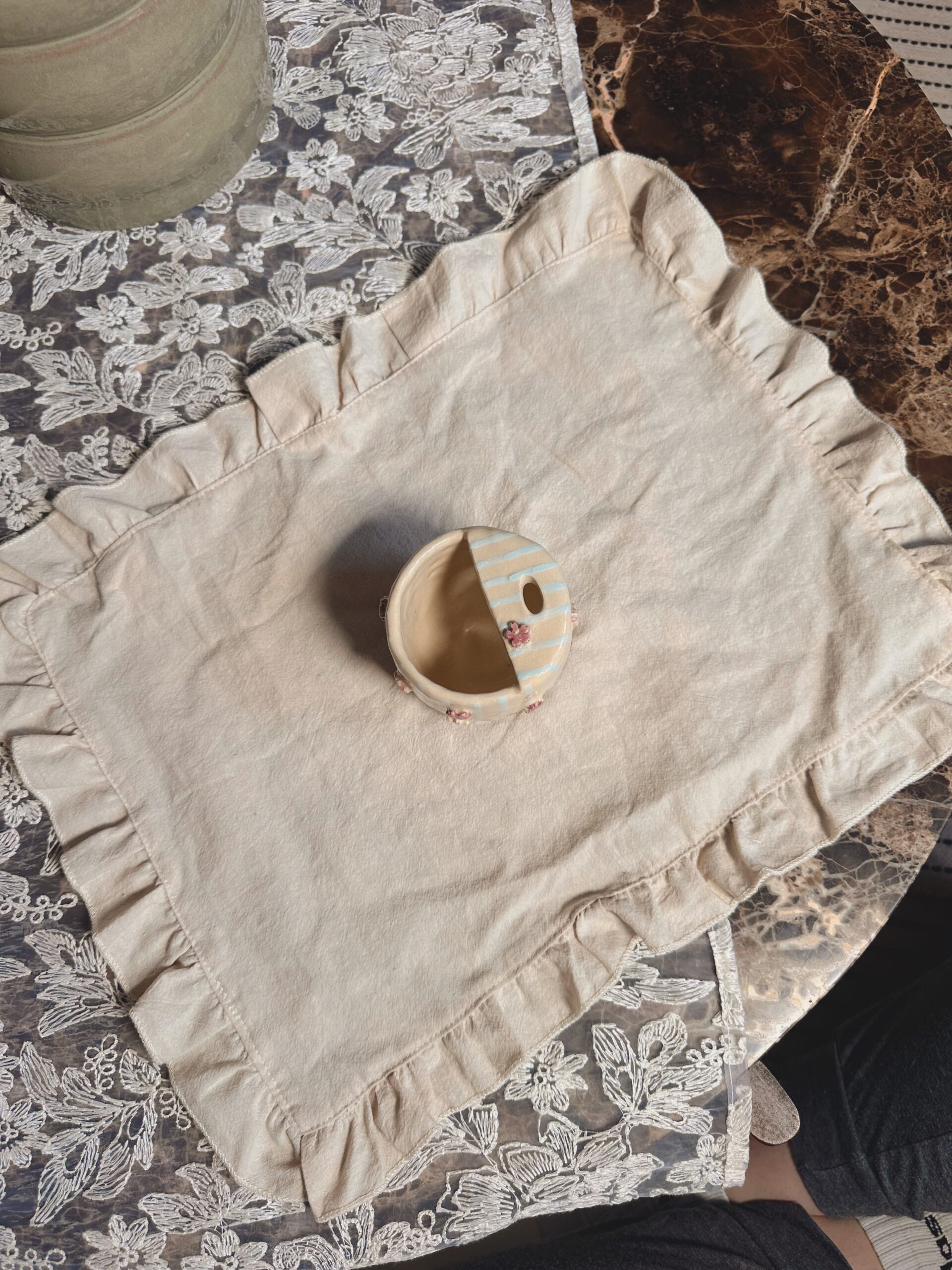 cute blue travel cup - Imagen 2